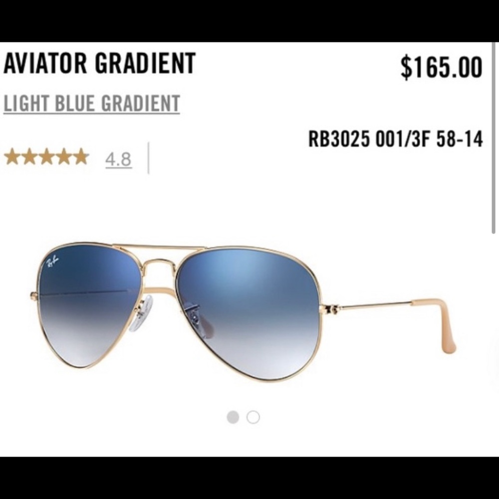 Blue Gradient Aviator